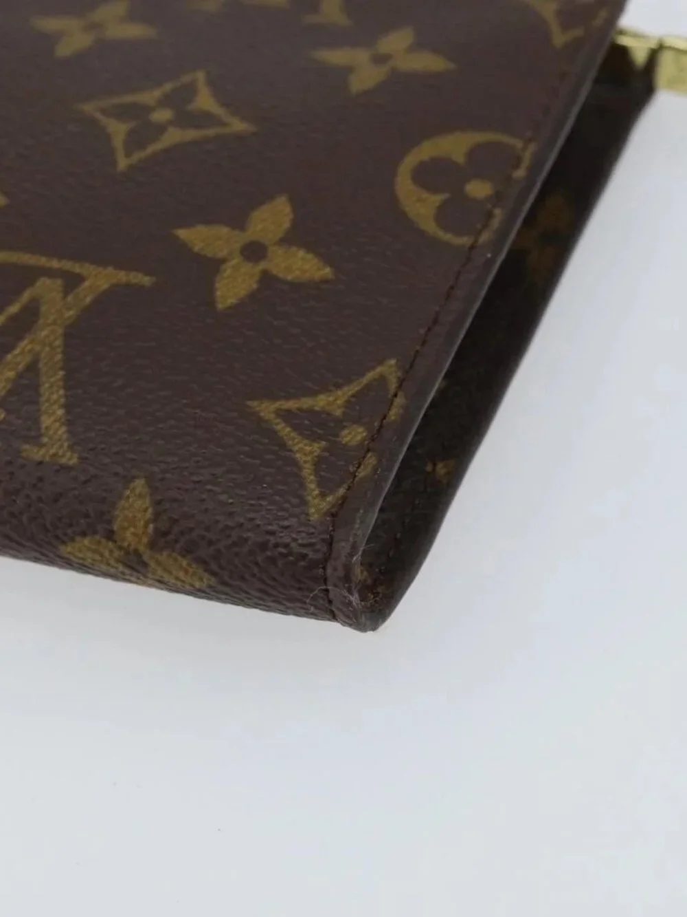 LOUIS VUITTON Monogram Bucket PM Accessory Pouch LV Auth 159479